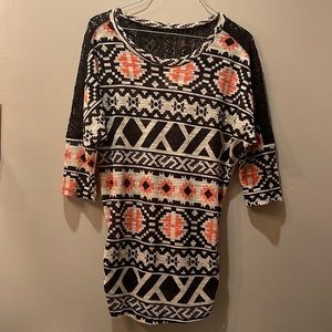 Aztec mid sleeve